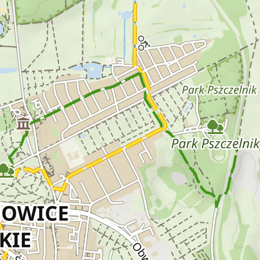 ul krucza mapa Siemianowice Śląskie, ul. Krucza   mapa szlaków turystycznych 